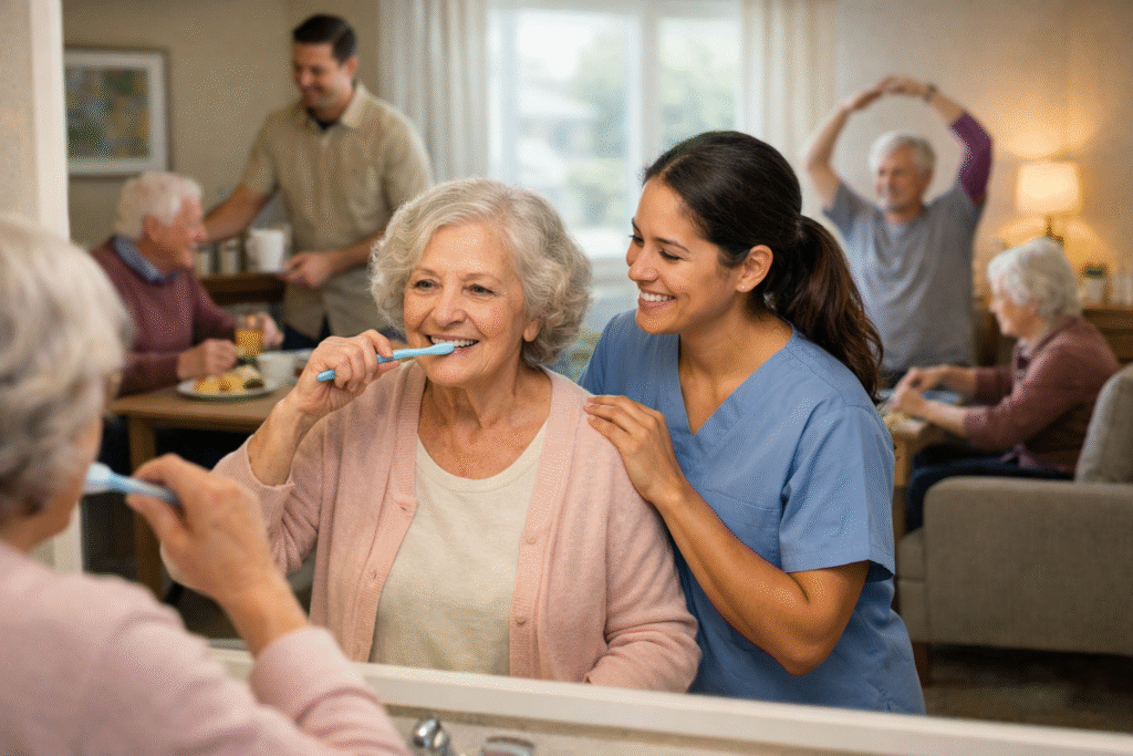 How Memory Care Communities Support Daily Routines for Residents With Dementia